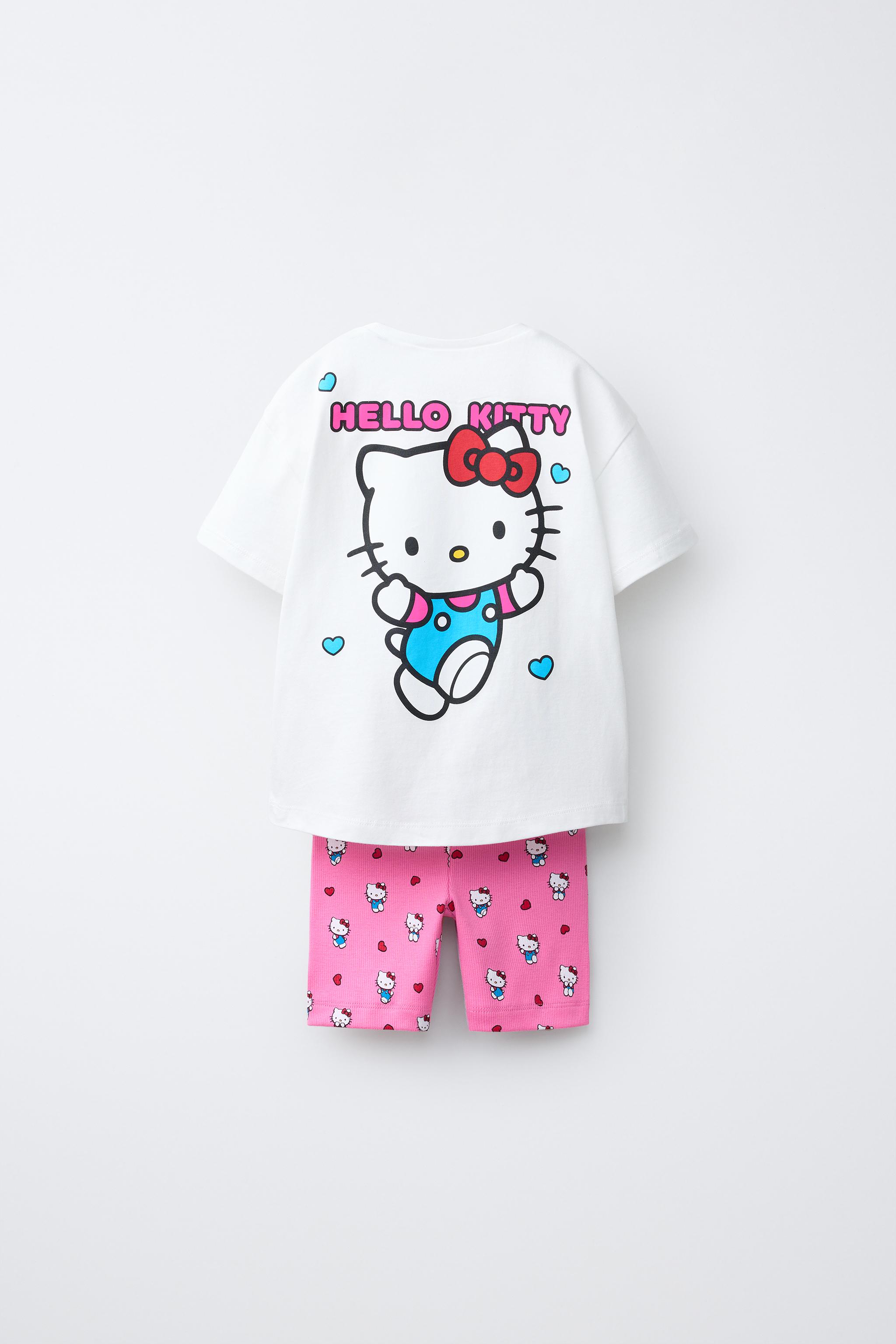 HELLO KITTY © SANRIO TOP AND CYCLING LEGGINGS SET
